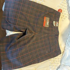 MENS FILA SPORT GOLF SHORTS SIZE 34